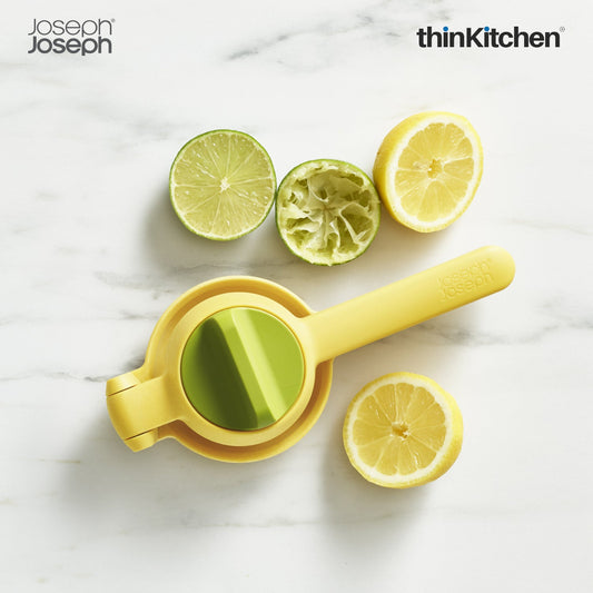 thinKitchen™ Joseph Joseph JuiceMax Dual-action Citrus Press - Yellow