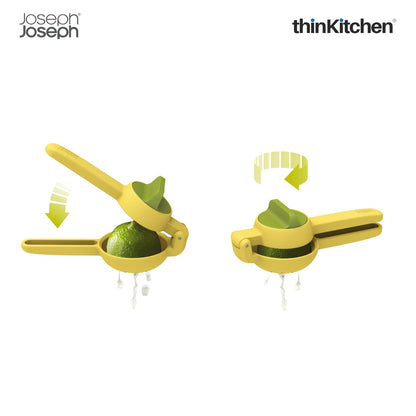 thinKitchen™ Joseph Joseph JuiceMax Dual-action Citrus Press - Yellow