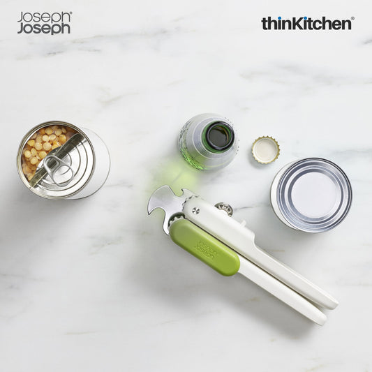 thinKitchen™ Joseph Joseph Pivot 3-in-1 Can Opener - White