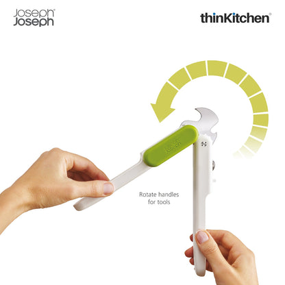 thinKitchen™ Joseph Joseph Pivot 3-in-1 Can Opener - White