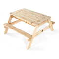 Plum Surfside Sand & Water Wooden Picnic Table | Purchase & Get 2 Free Interactive Toys
