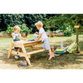 Plum Surfside Sand & Water Wooden Picnic Table | Purchase & Get 2 Free Interactive Toys
