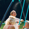 Plum® Premium Metal Single Swing and Glider with Mist | Special Offers