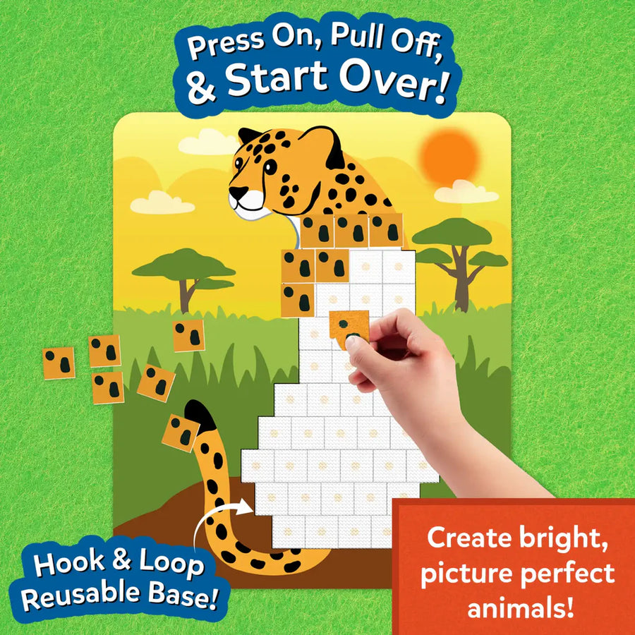 Felt Fun - Amazing Animals | 3 Years+ | Sticker Craft Kit