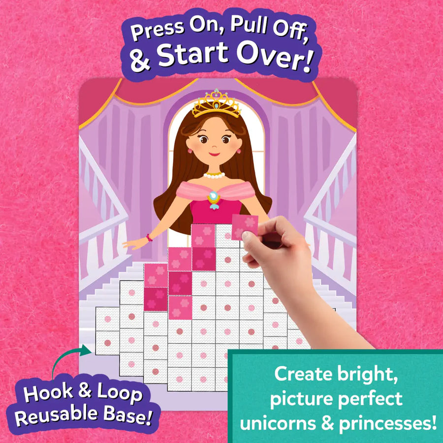 Felt Fun - Unicorns & Princesses | 3 Years | Sticker Craft Kit