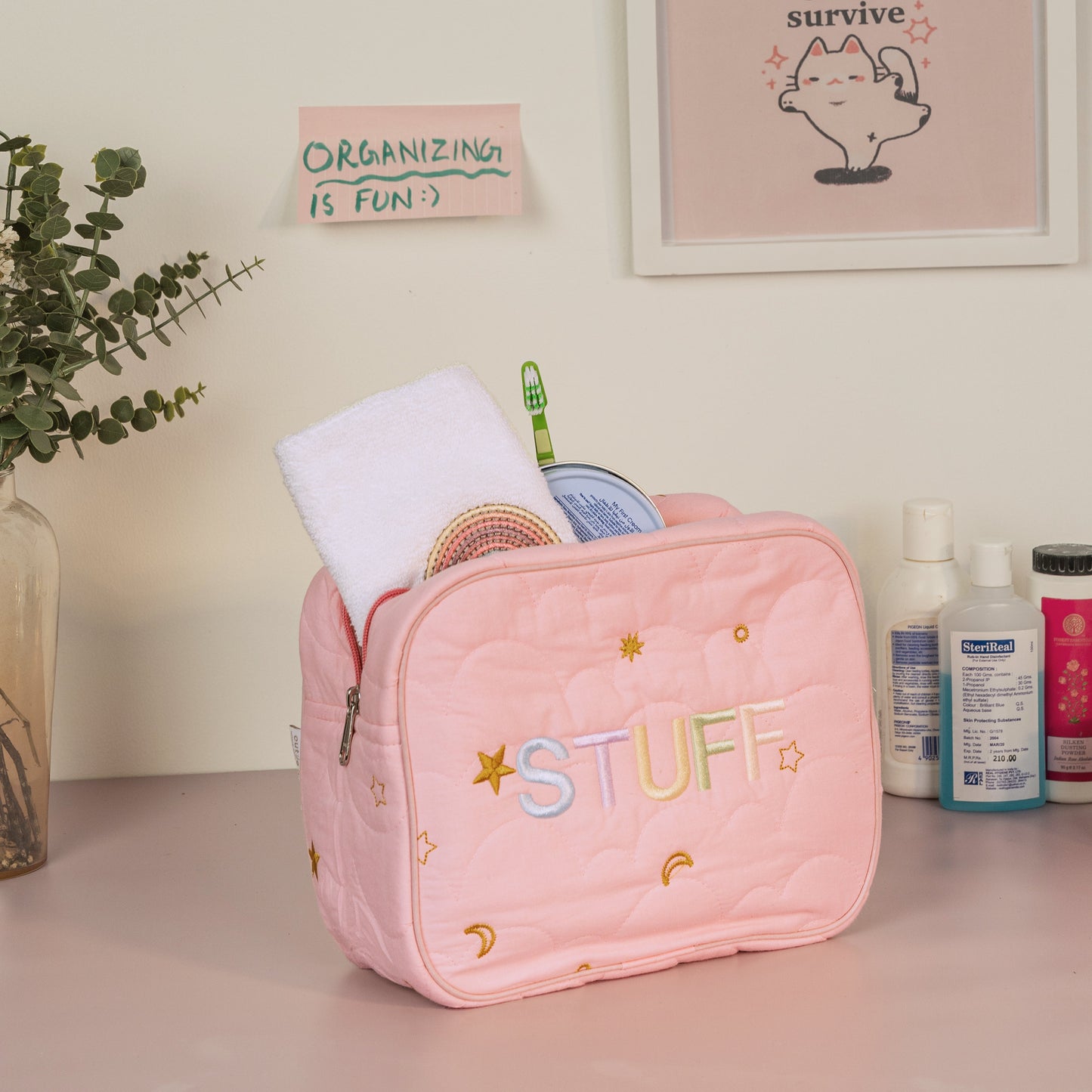 Little Keeper Pouch - Stuff (Pink)