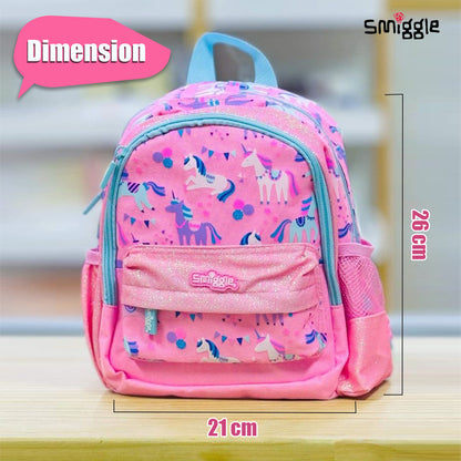 Smiggle Glide Teeny Tiny Backpack Pink, 3Y+