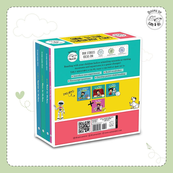 Early Adventures with Ms. Nunu Series (Set of 4)