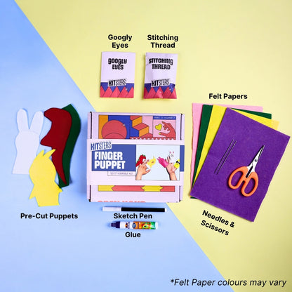 DIY Finger Puppet Kit