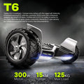 TYGATEC T6 Off-Road SUV Hoverboard (Blue Galaxy Color)
