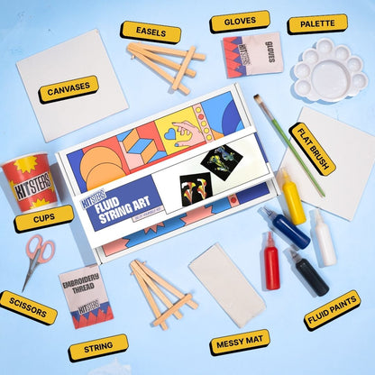 DIY Fluid String Art Kit