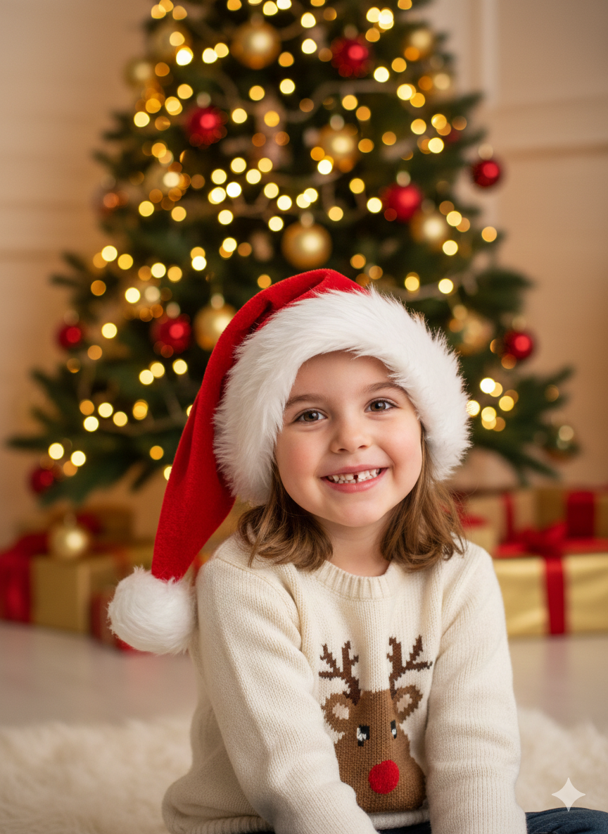 LIV, the Luxury Plush Santa Hat by SWEN