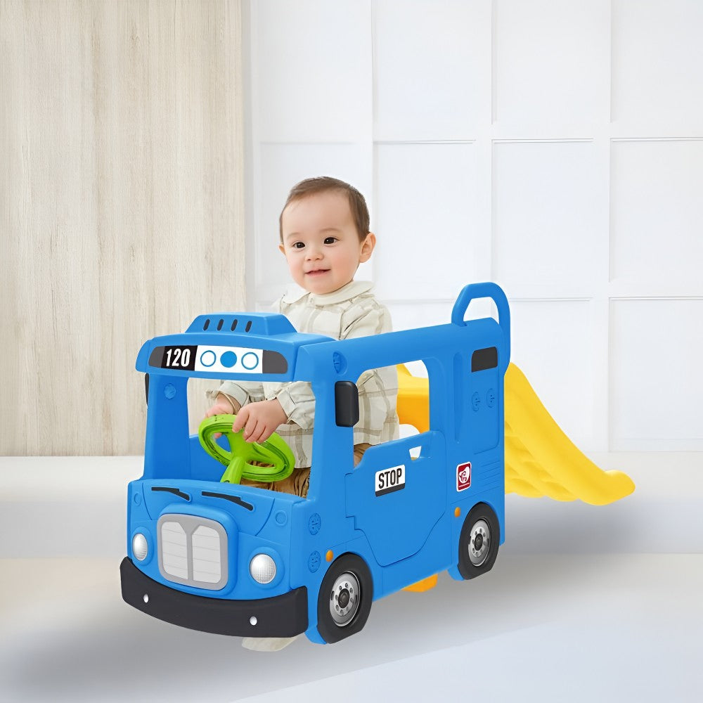 YAYA BLUE COMPACT BUS SLIDE