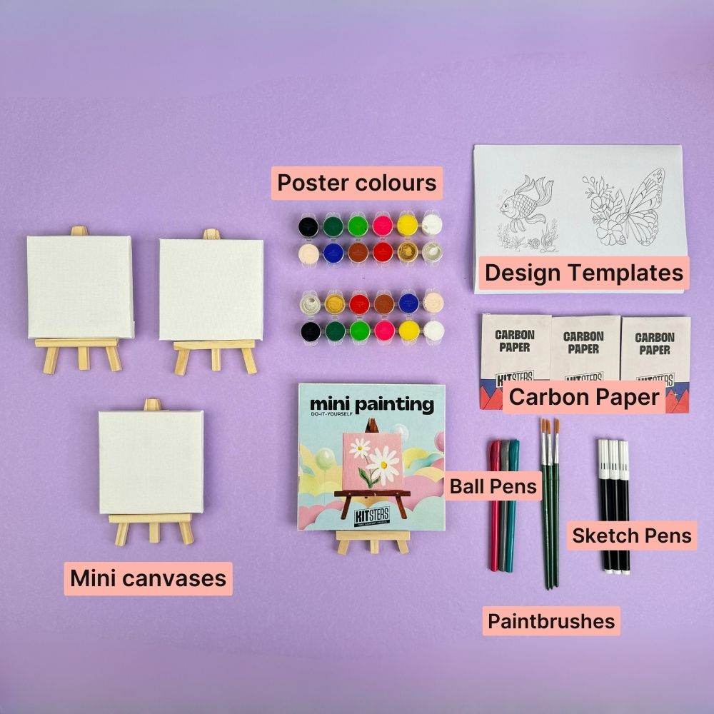 DIY Mini Painting Box (3 people)