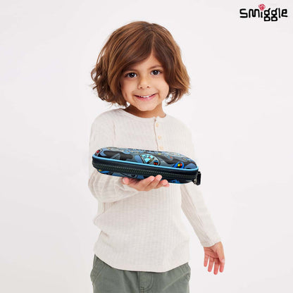Smiggle Away Hardtop Stationery Kit for Kids Blue 3Y+