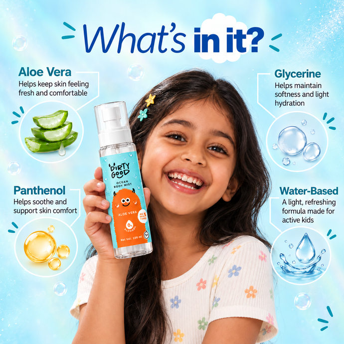 Ocean Body Mist | Water-Based Body Mist for Kids