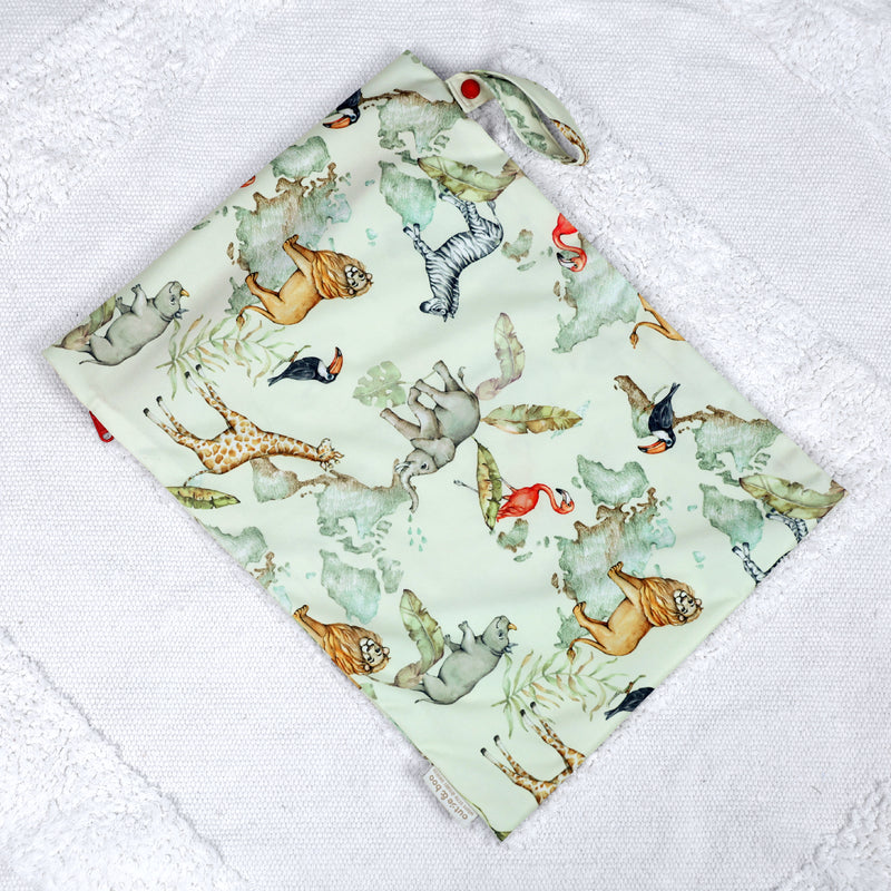 Baby its wild world Wet bag