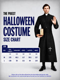 The Priest , Black & White Adults Halloween Costume Fancy Dress Up