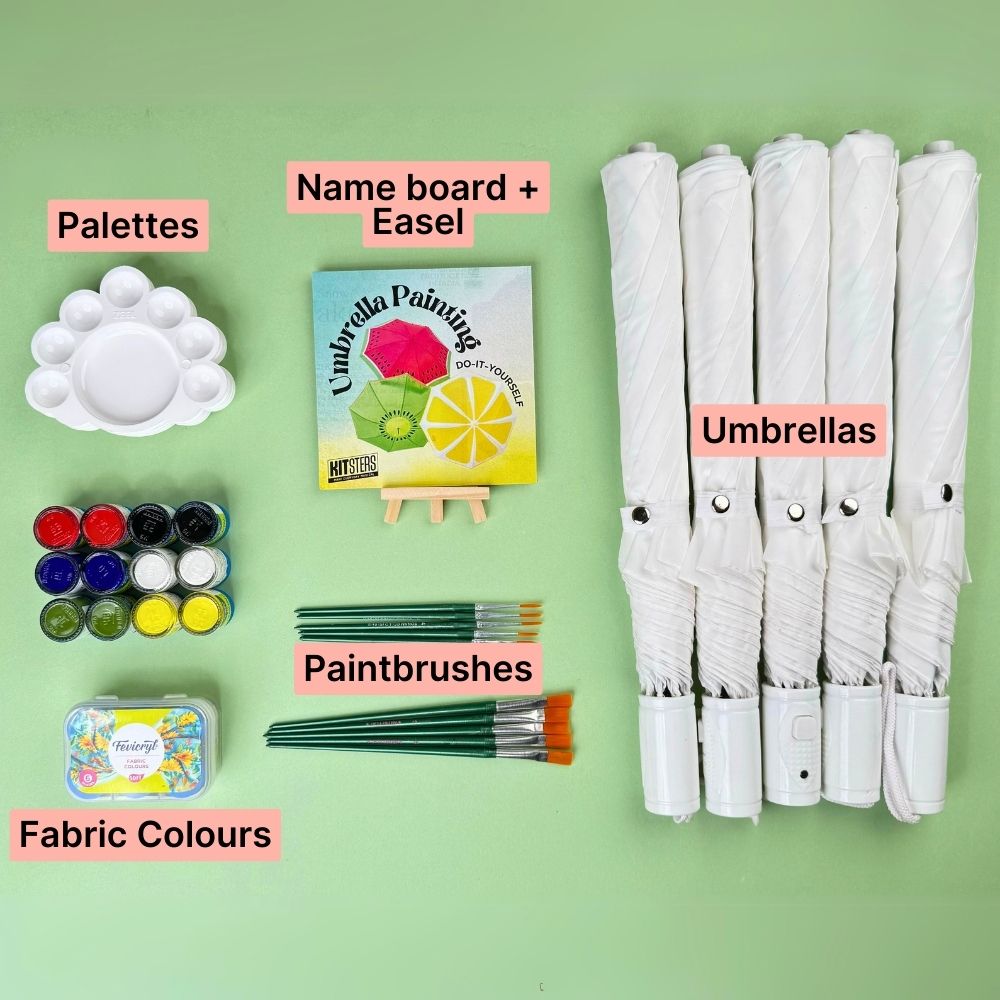 DIY Umbrella Painting Box (5 people)