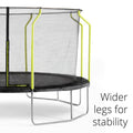 Plum® 10ft Wave Springsafe® Trampoline and Enclosure