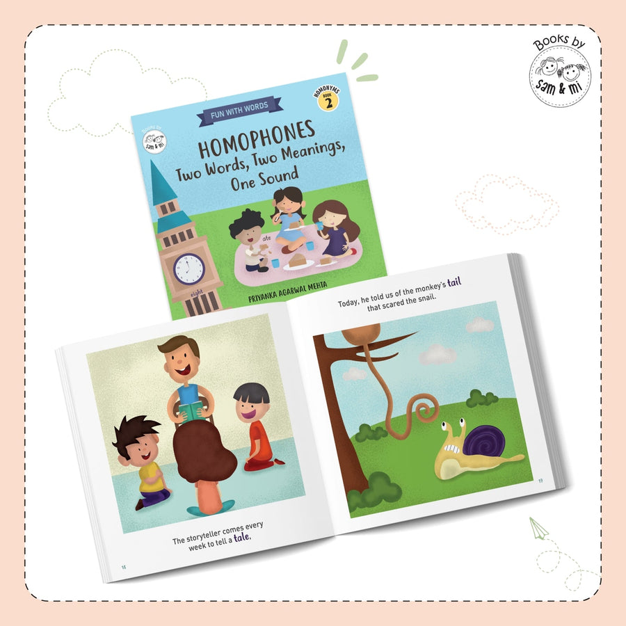 Homophones: Two Words, Two Meanings, One Sound (Homonyms Book 2)
