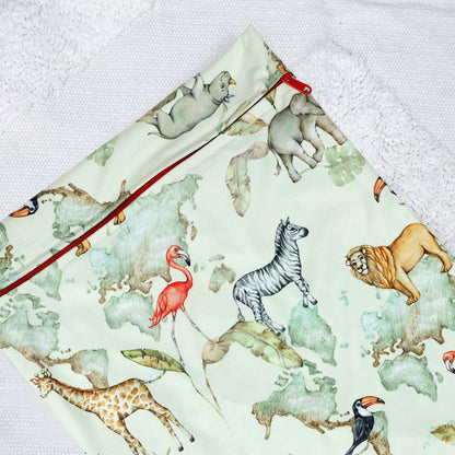 Baby its wild world Wet bag