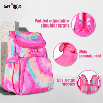 Smiggle Vivid Access Backpack Pink, 3Y+