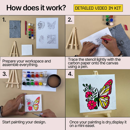 DIY Mini Painting Box (5 people)