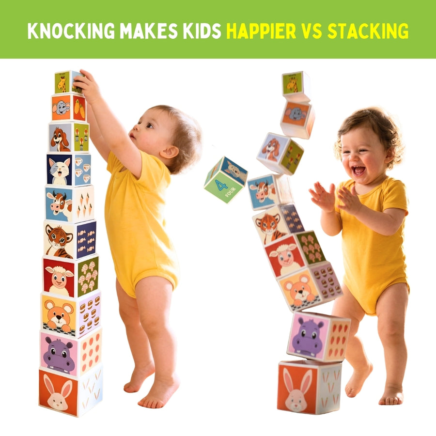 PEPPLAY STACKING & NESTING CUBE