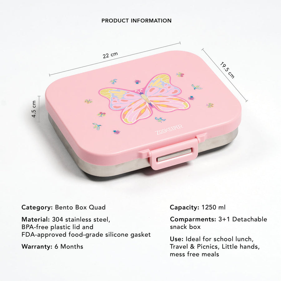 Cocoon for a Fairy Better Bento Quad