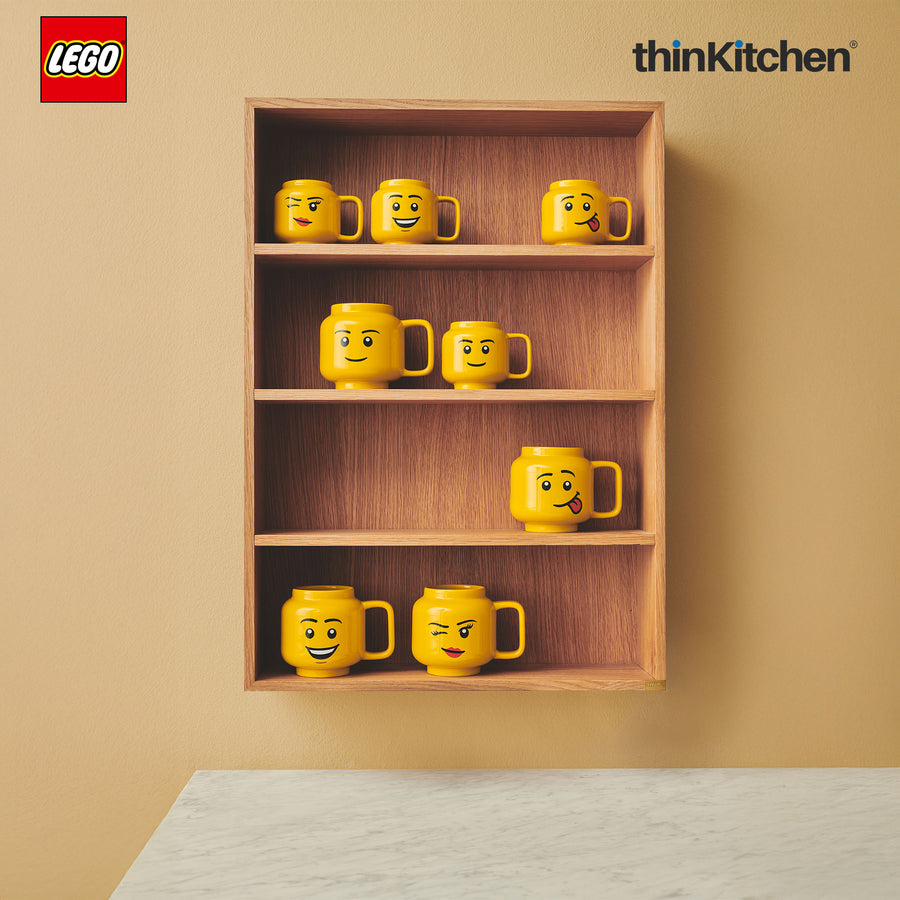LEGO Iconic Ceramic Mug for Tea, Coffee, 255ml  for Kids & Adults | Gift Mug for Office & Home Use