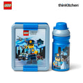LEGO  City Series School Lunch Set with 390ml Water Bottle & 1.7L Lunch Box for Kids | BPA Free, Travel Lunch Set for Kids & Adults
