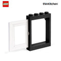 LEGO Decorative Photo Frame - 6x4 Inches, Black | Picture Frame for Kids Room, Bedroom & Living Room Décor