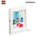 LEGO Decorative Photo Frame - 6x4 Inches, White | Picture Frame for Kids Room, Bedroom & Living Room Decor
