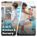 STEP 2 | COOK & CARE CORNER KITCHEN & NURSERY