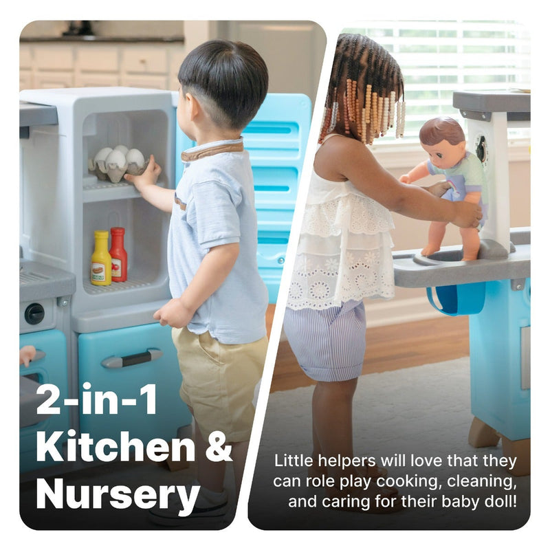 STEP 2 | COOK & CARE CORNER KITCHEN & NURSERY