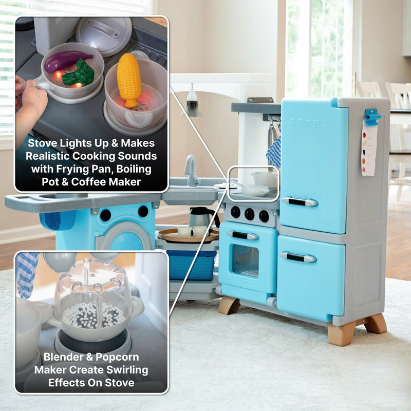 STEP 2 | COOK & CARE CORNER KITCHEN & NURSERY