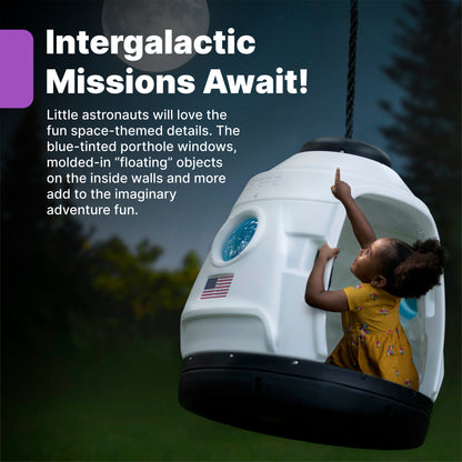 STEP2 SPACE CAPSULE SWING
