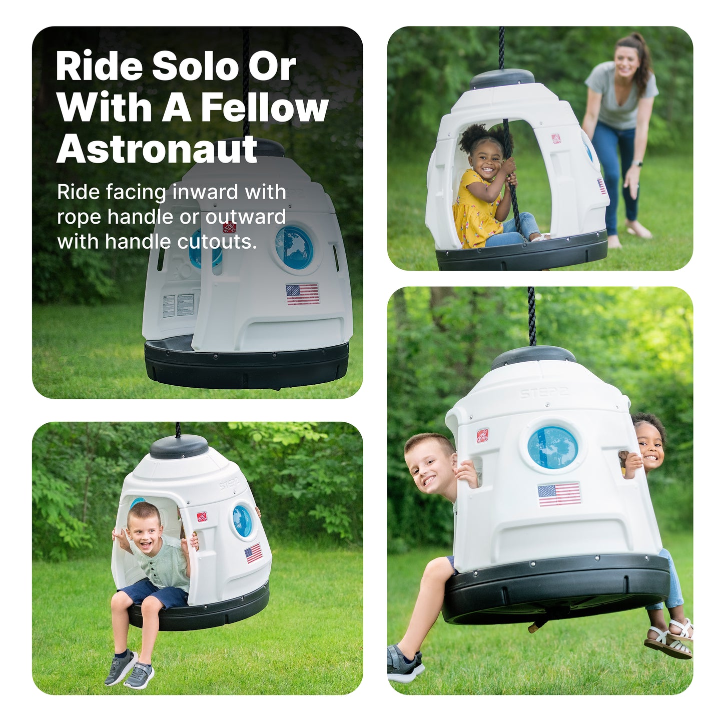 STEP2 SPACE CAPSULE SWING