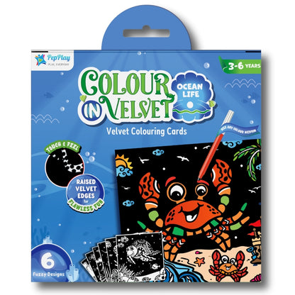 PEPPLAY COLOUR IN VELVET - OCEAN LIFE