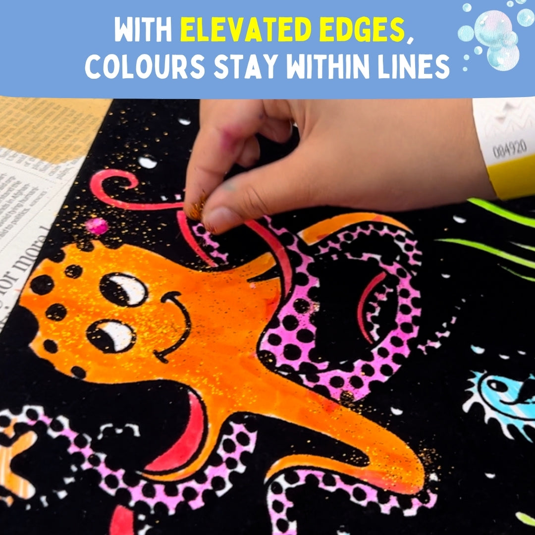 PEPPLAY COLOUR IN VELVET - OCEAN LIFE