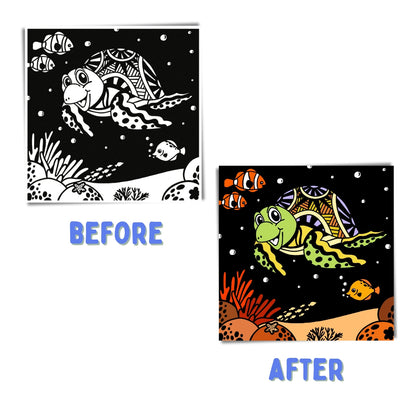 PEPPLAY COLOUR IN VELVET - OCEAN LIFE