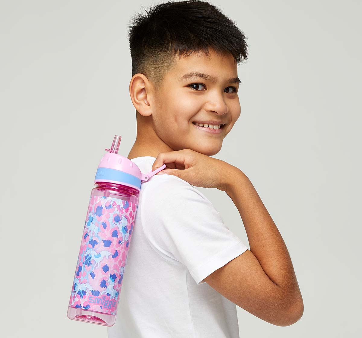 SMIGGLE Mirage Collection Bottles Plastic Pink 4Y+