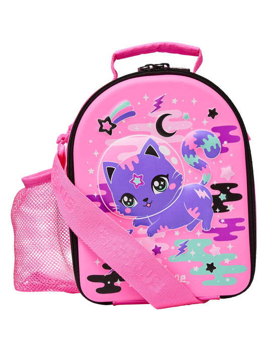 Smiggle Away Hard Top Lunch Box With Strap, Pink, 3Y+
