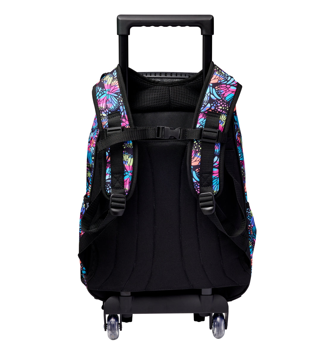 Smiggle  Vivid Access Trolley Backpack Black Mix, 3Y+
