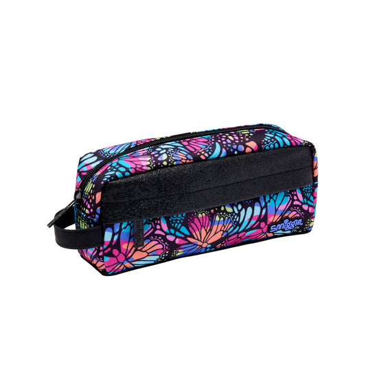 Smiggle Vivid Essential Pencil Case Black Mix, 3Y+