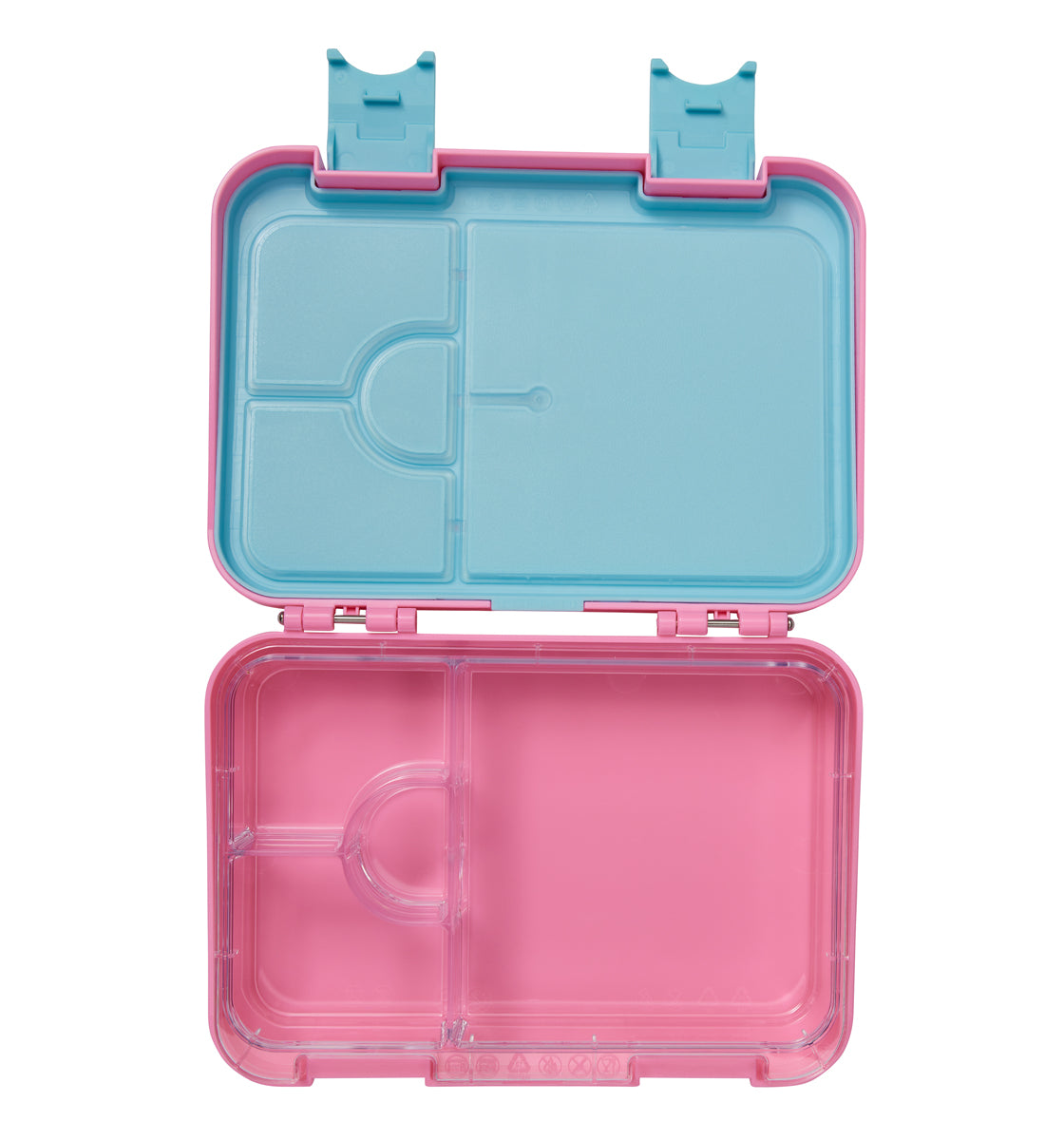 Smiggle Glide Teeny Tiny Round Snack Container Pink, 3Y+
