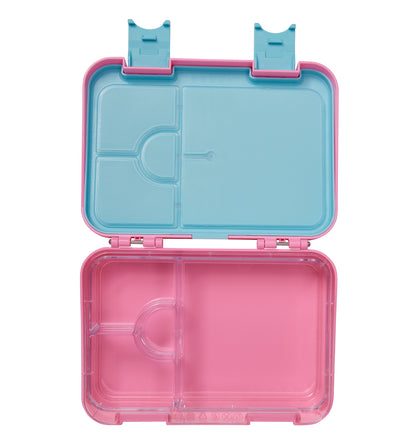 Smiggle Glide Teeny Tiny Round Snack Container Pink, 3Y+