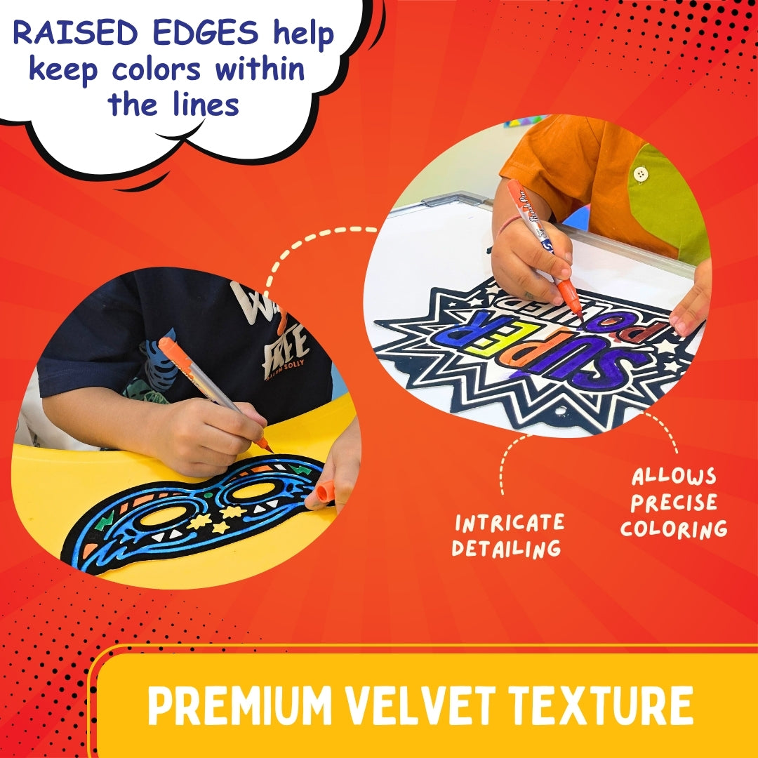 PEPPLAY COLOUR IN VELVET - HEROES & POWER