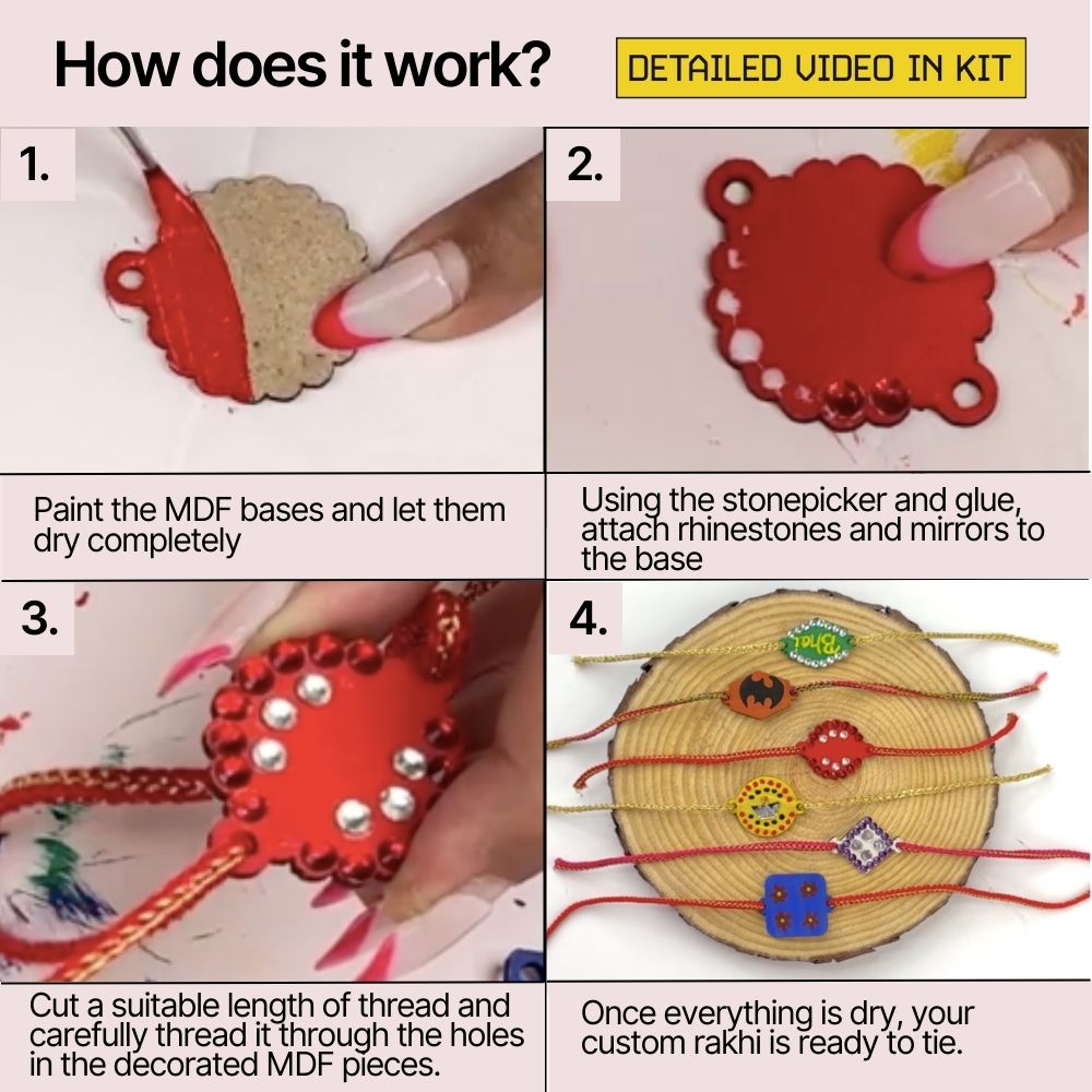 DIY Rakhi Making Kit